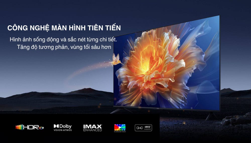công nghệ màn hình tiên tiến trên tivi xiaomi s55 mini led
