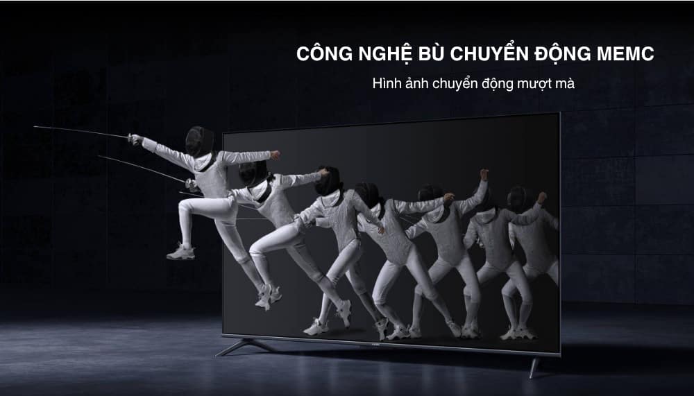 công nghệ bù chuyển động MEMC trên tivi xiaomi