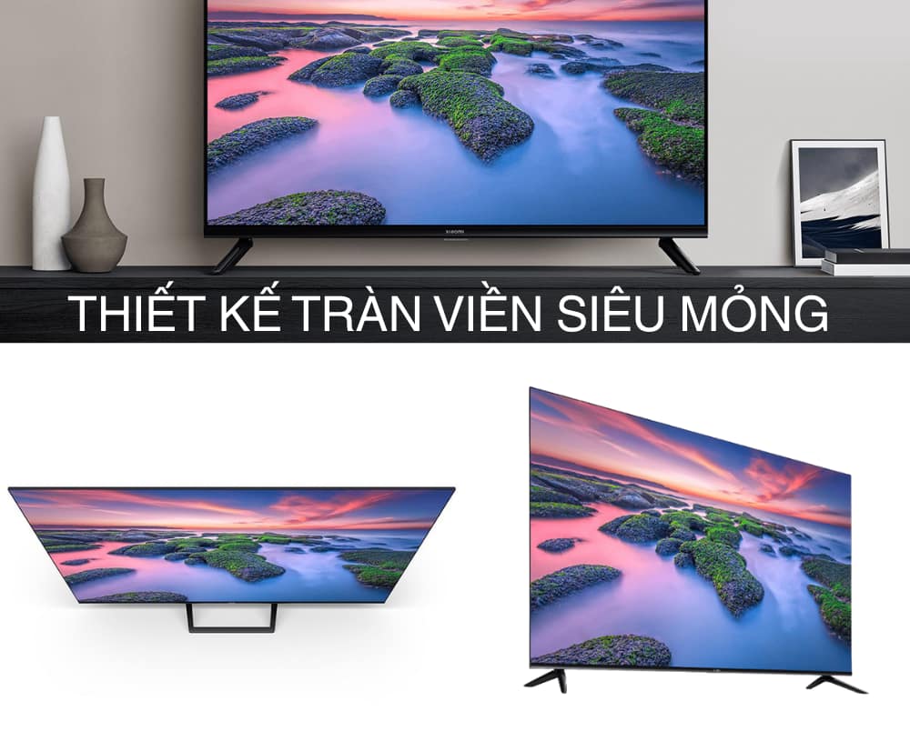 tivi A32 xiaomi quốc tế thiết kế mỏng tràn viền