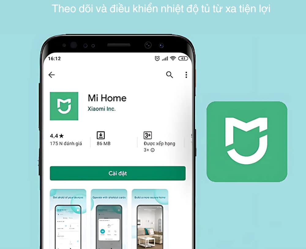 Kết nối tủ lạnh điều khiển qua app Mihome