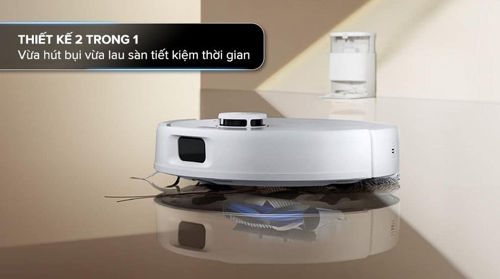 Robot hút bụi lau nhà Ecovacs N30 Pro Omni 1