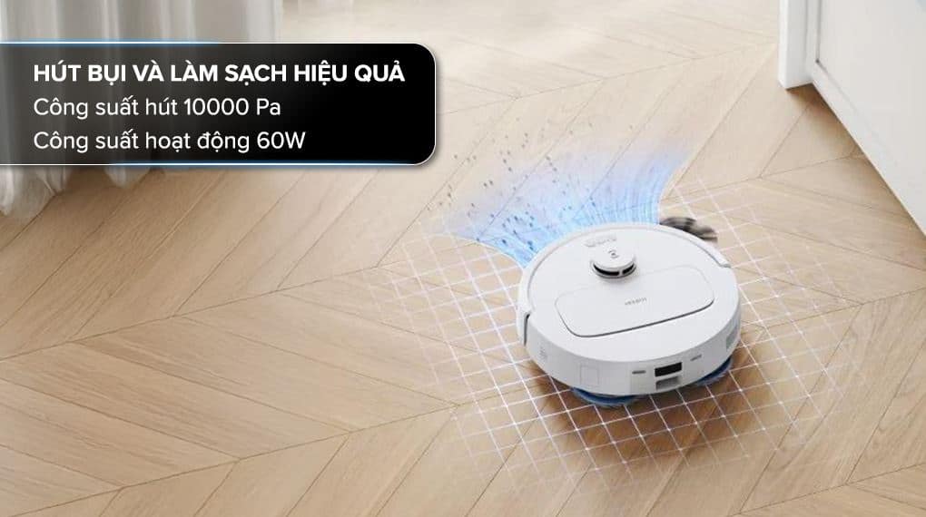Robot hút bụi lau nhà Ecovacs N30 Pro Omni 4