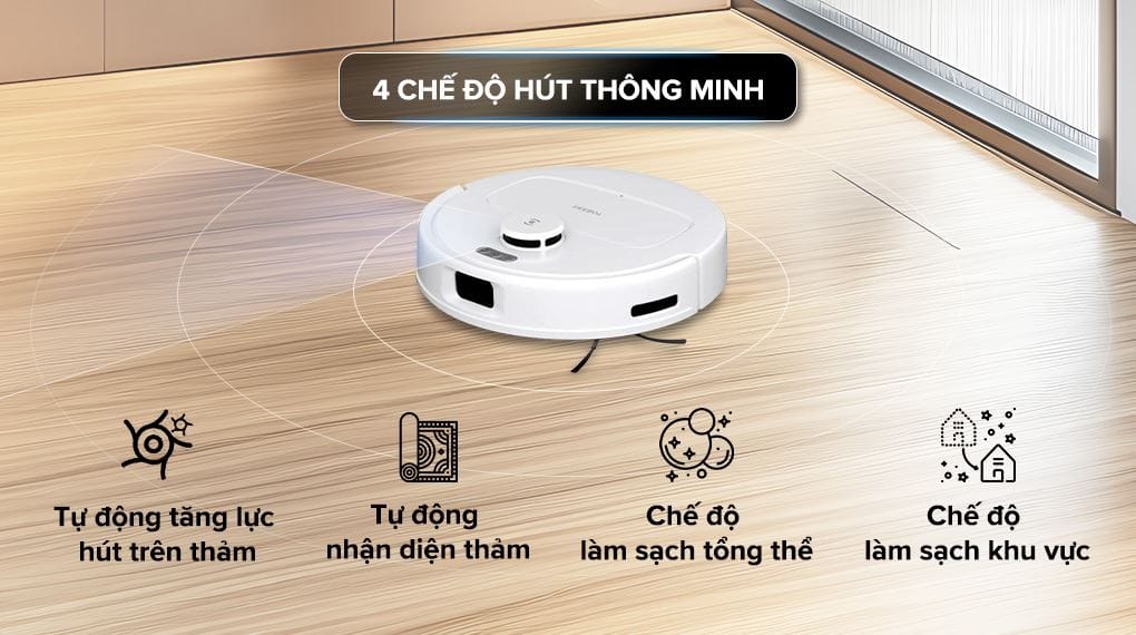 Robot hút bụi lau nhà Ecovacs N30 Pro Omni 5