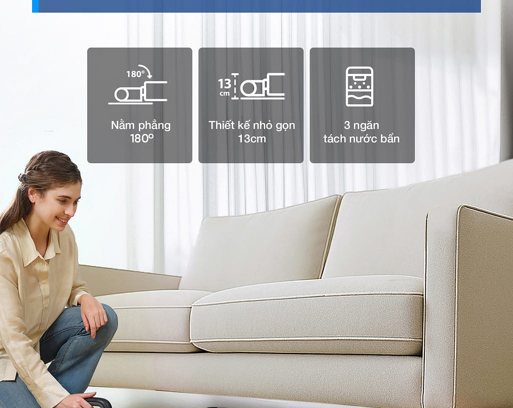 máy hút bụi lau nhà cầm tay Tineco i6 stretch plus