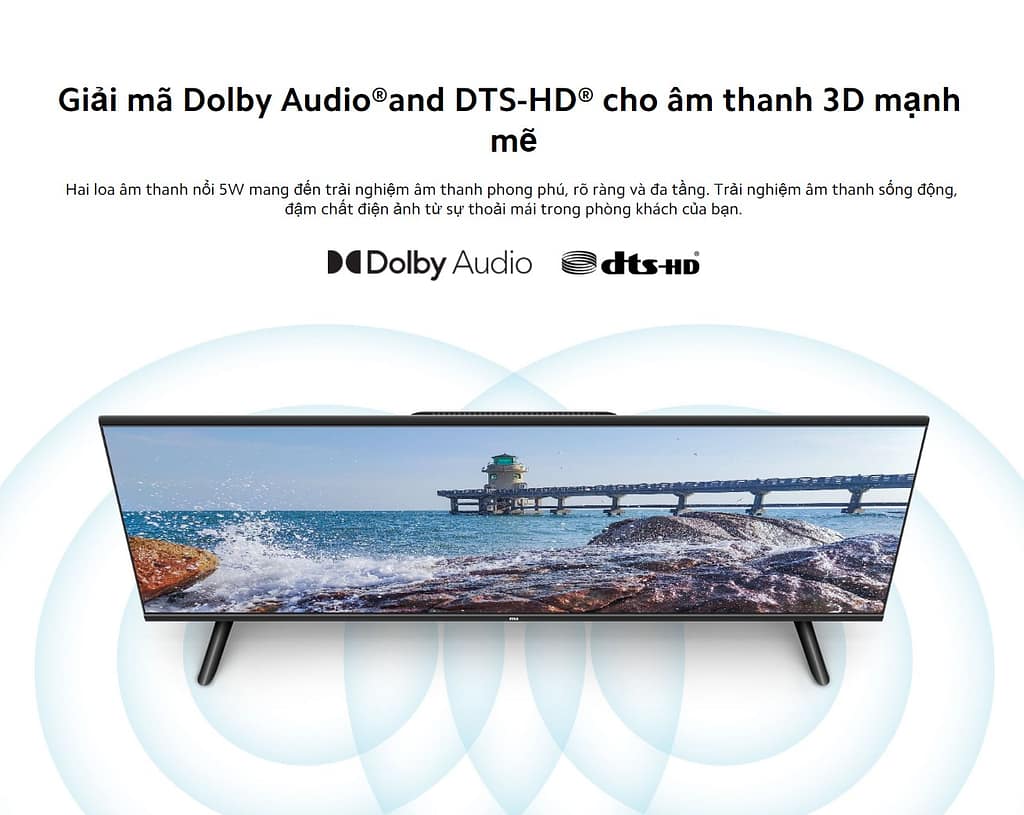 Công nghệ âm thanh vòm sống động và mạnh mẽ trong tầm giá