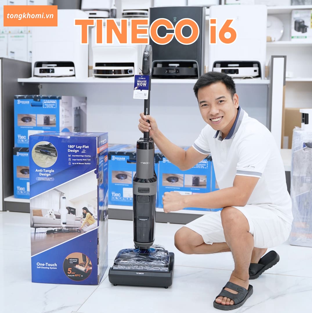 tổng kho máy hút bụi lau nhà tineco