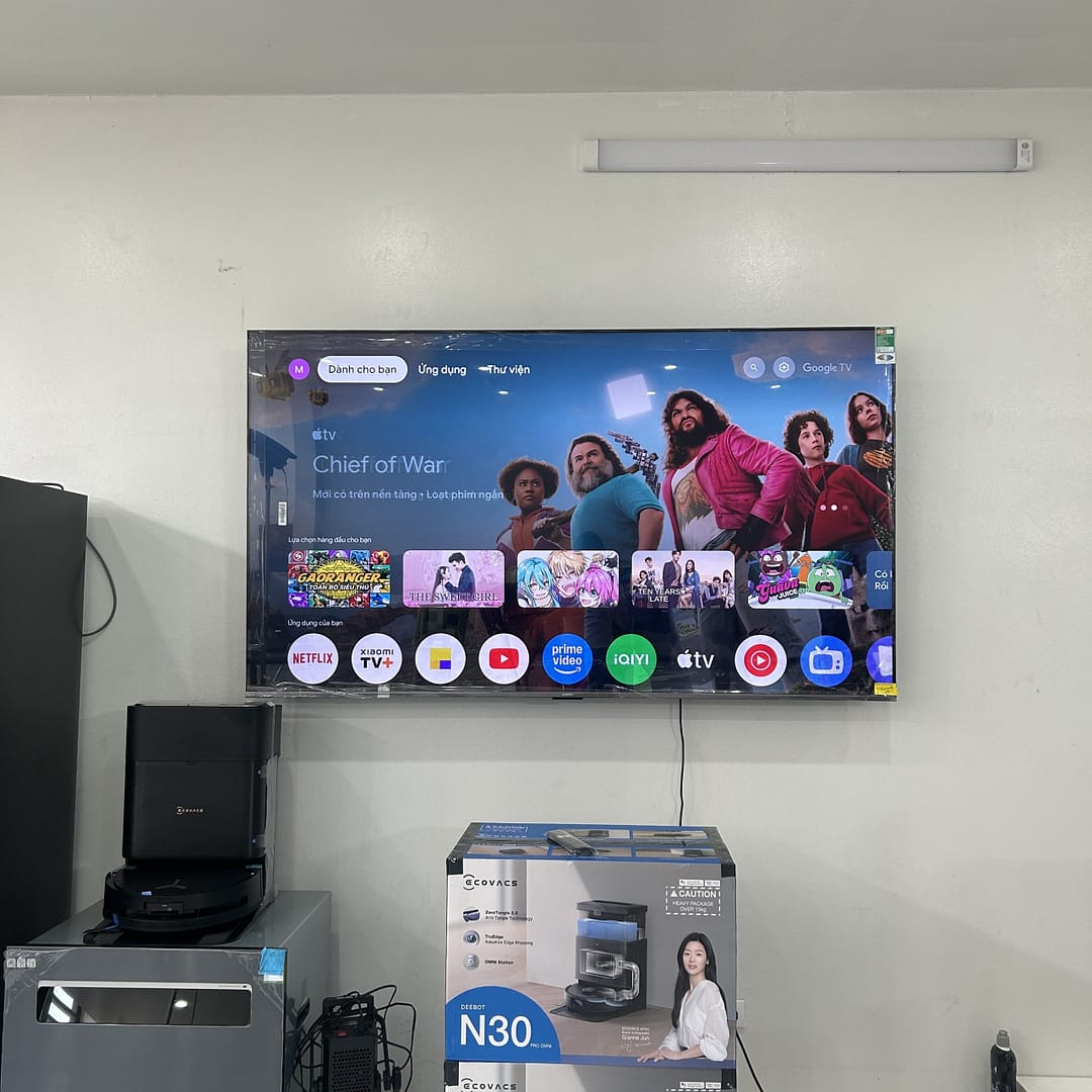 Tivi Xiaomi 75 inch treo tường