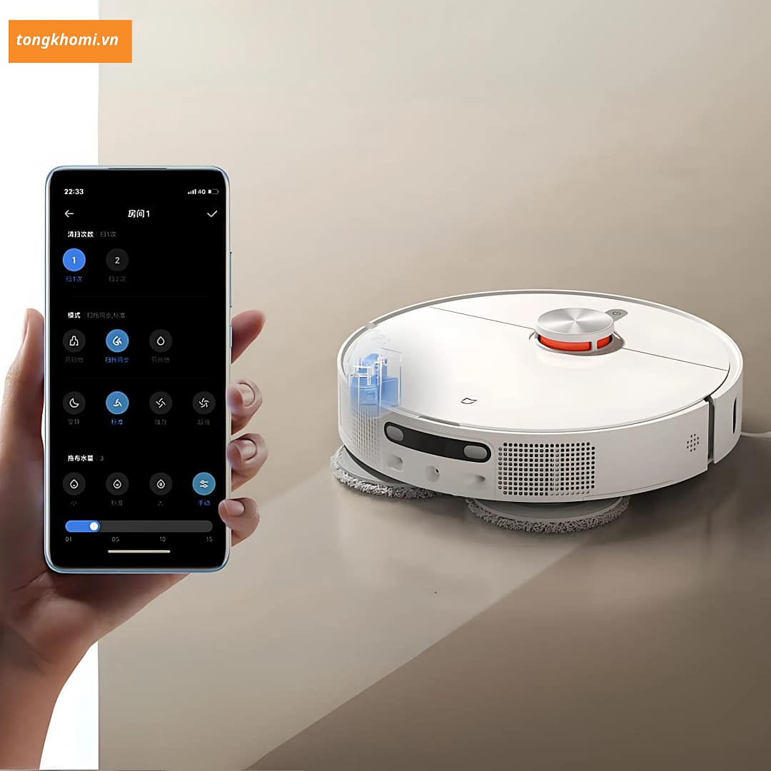 Robot hút bụi lau nhà Mijia M30S Xiaomi - Ảnh 12