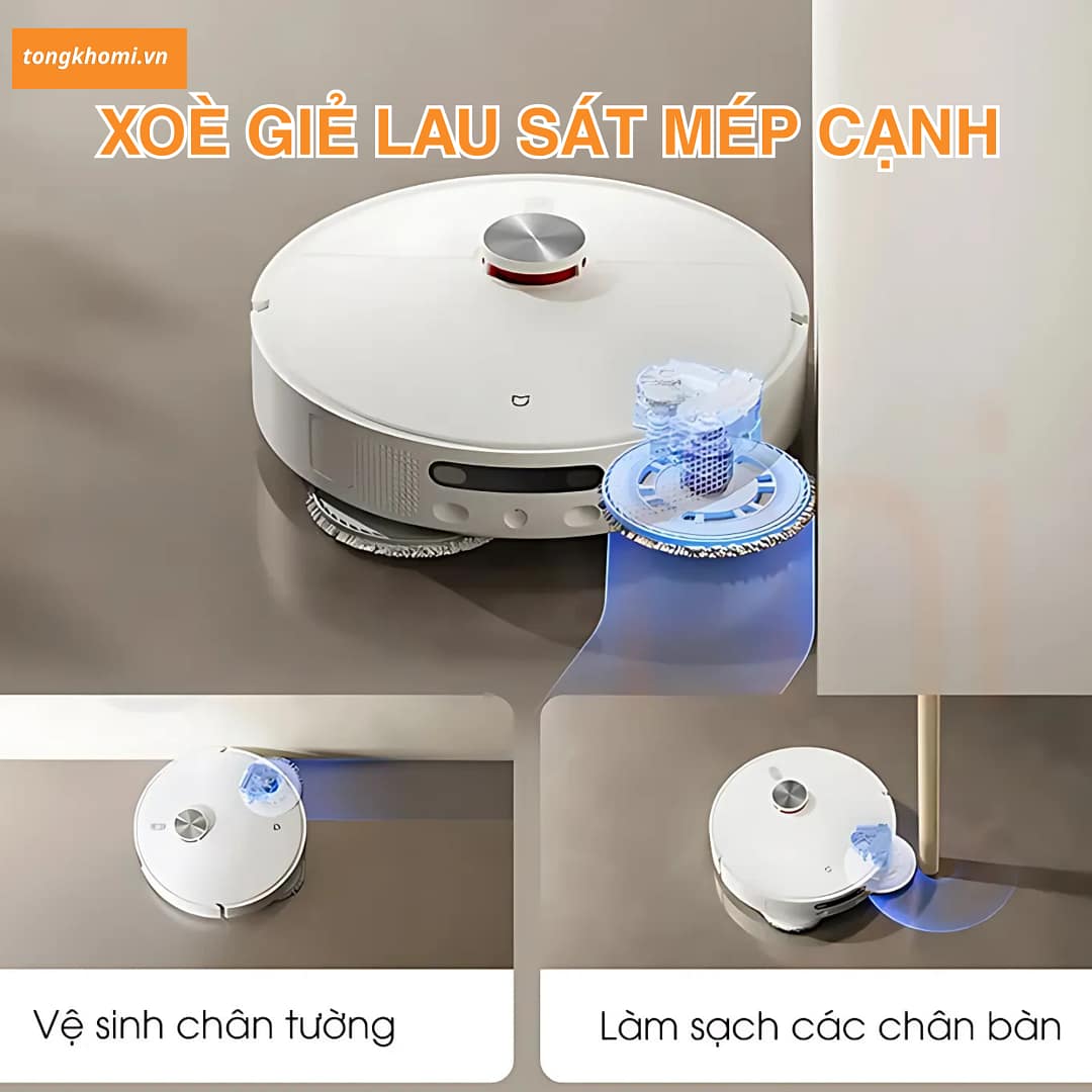 Robot hút bụi lau nhà Mijia M30S Xiaomi - Ảnh 11
