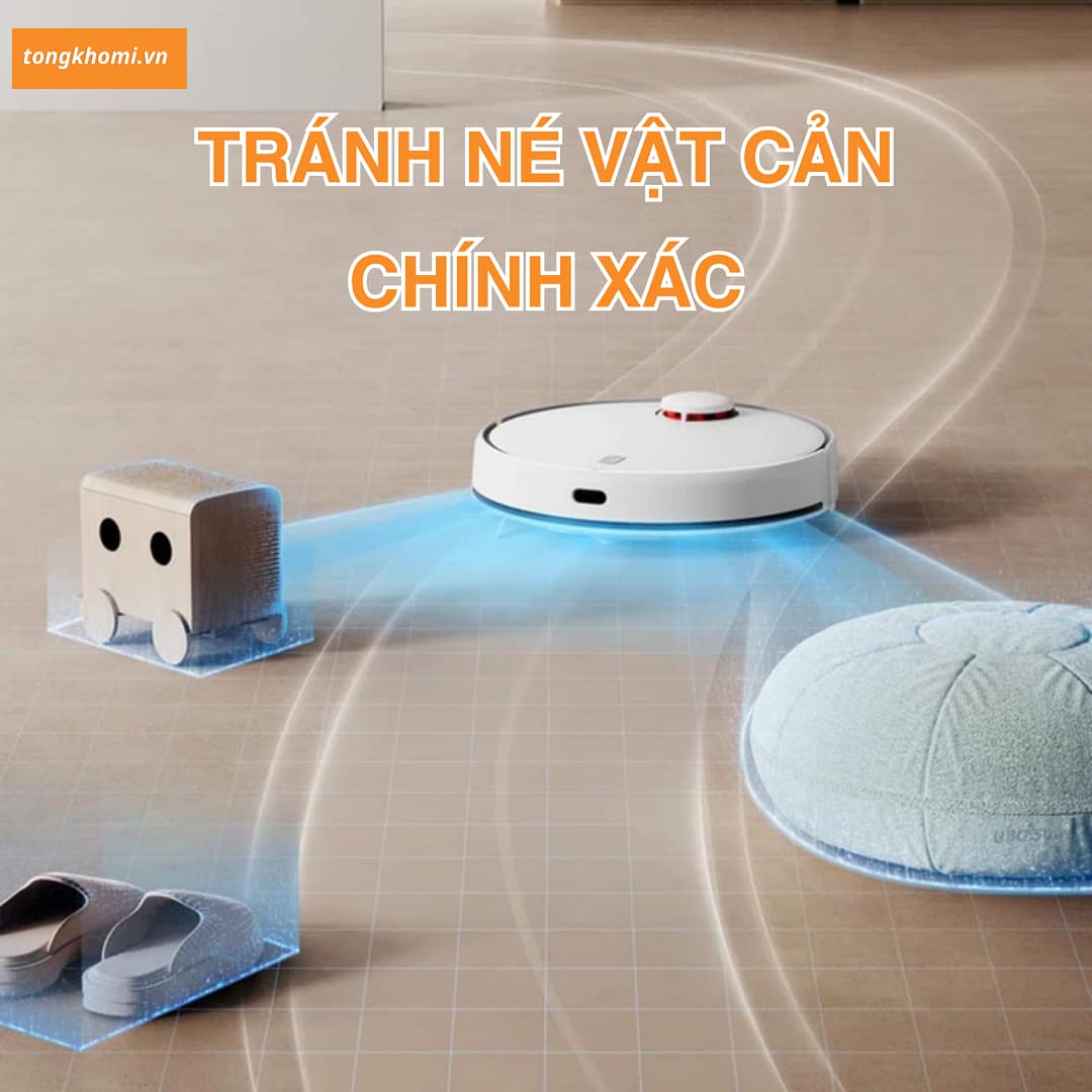 Robot hút bụi lau nhà Mijia M30S Xiaomi - Ảnh 6