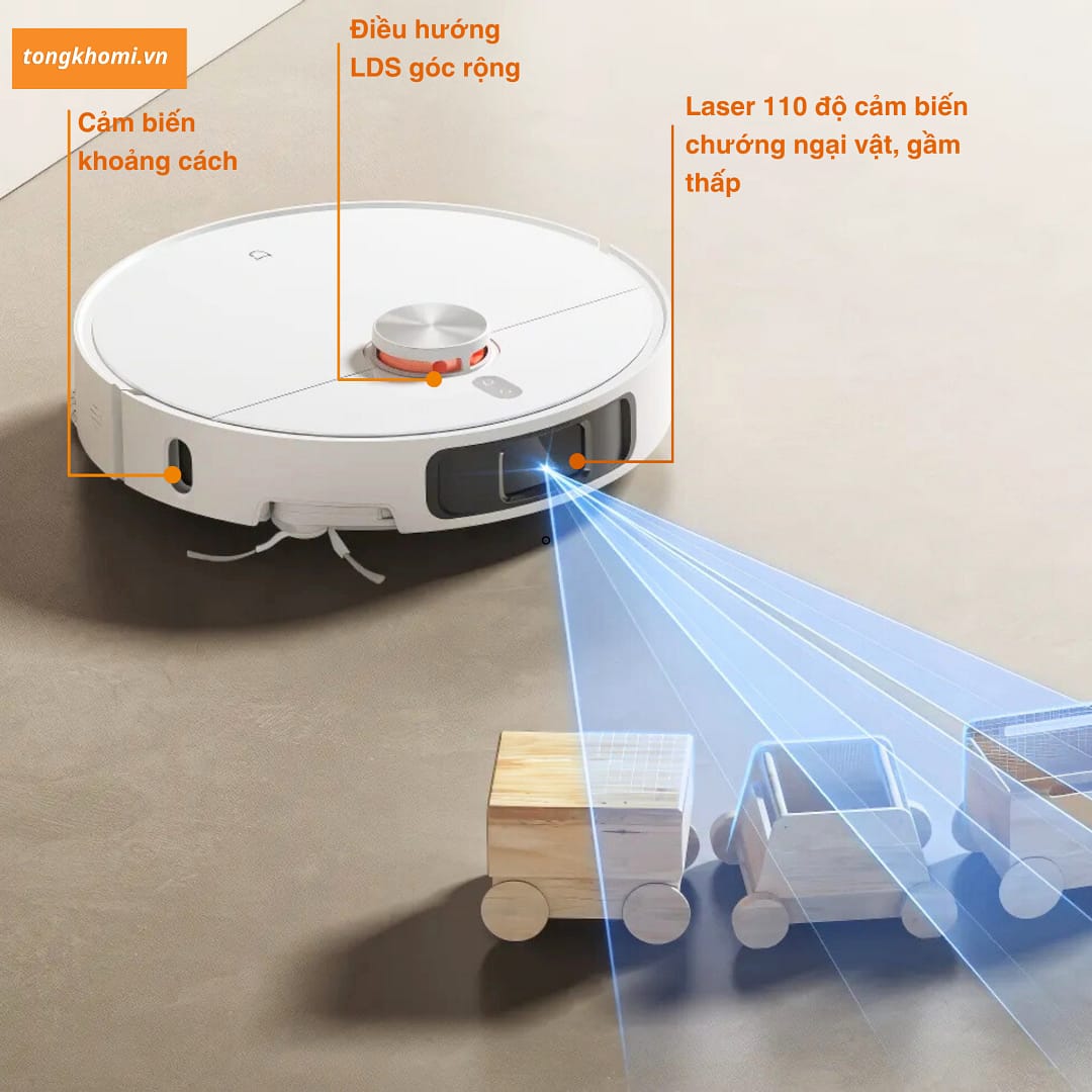 Robot hút bụi lau nhà Mijia M30S Xiaomi - Ảnh 10