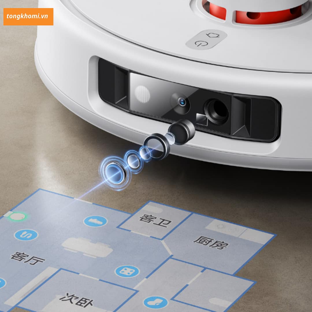 Robot hút bụi lau nhà Mijia M30S Xiaomi - Ảnh 8