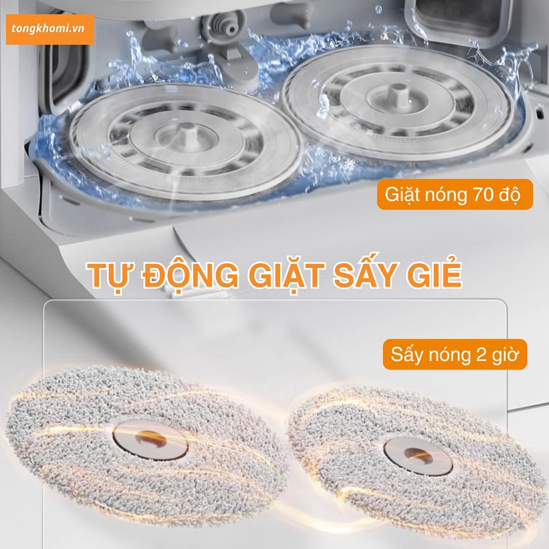 Robot hút bụi lau nhà Mijia M40 Xiaomi - Ảnh 9