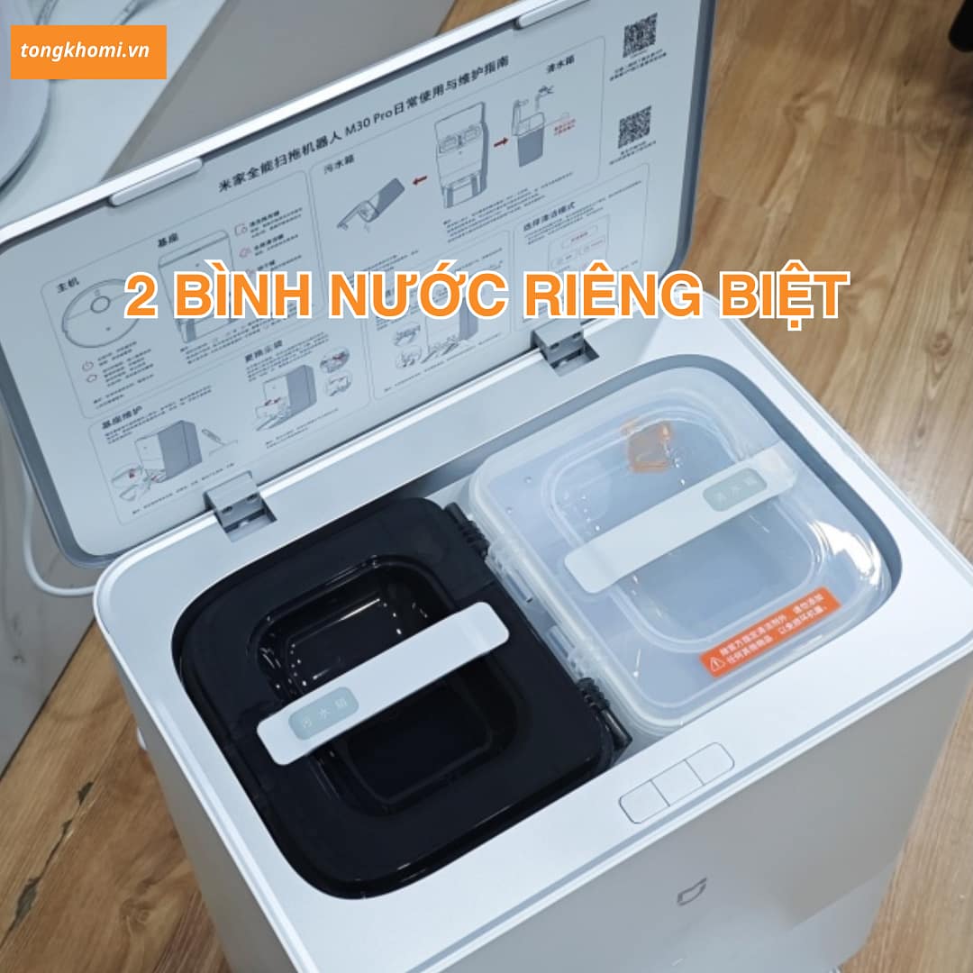 Robot hút bụi lau nhà Mijia M40 Xiaomi - Ảnh 6