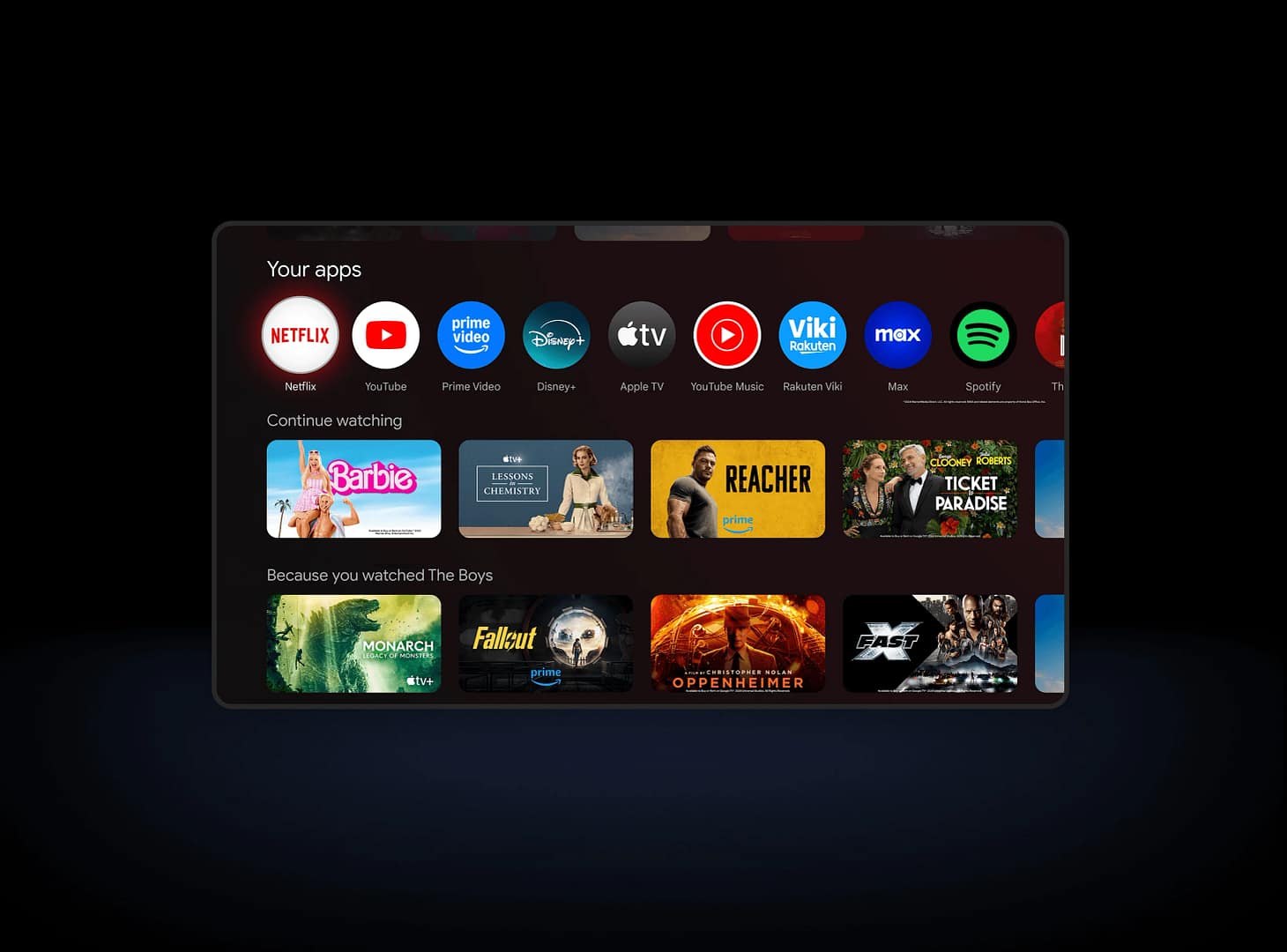 Hệ điều hành Google TV tiếng Việt trên TV Xiaomi A PRo 65 inch quốc tế