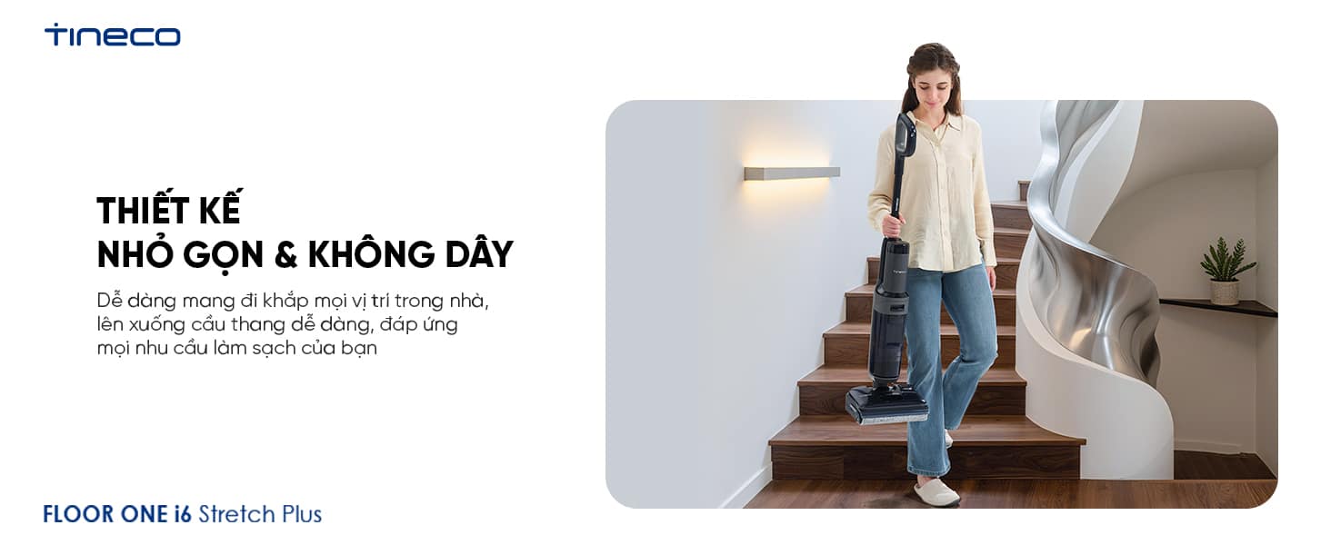 tineco i6 nhỏ gọn tiện lợi