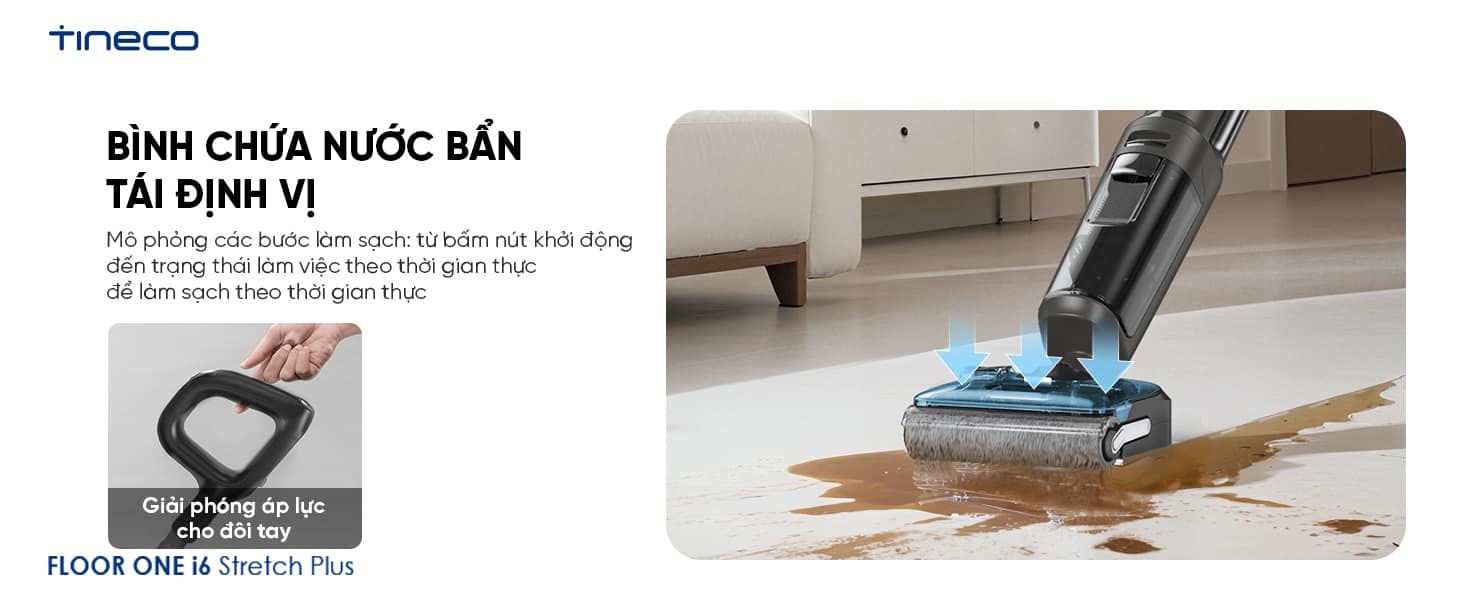 thiết kế cải tiến thông minh của tineco i6