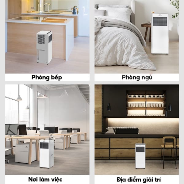 Điều hòa cây – Điều hoà di động thông minh New Widetech Pro WAP31A15EW - Ảnh 9