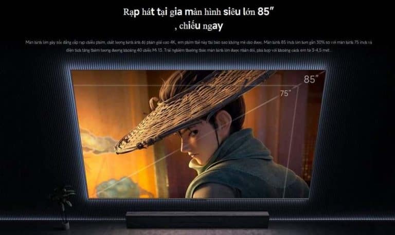 Tivi Xiaomi Qled Max 85 inch 4K/120Hz, Google TV Tiếng Việt bản quốc tế 2025 - Ảnh 5