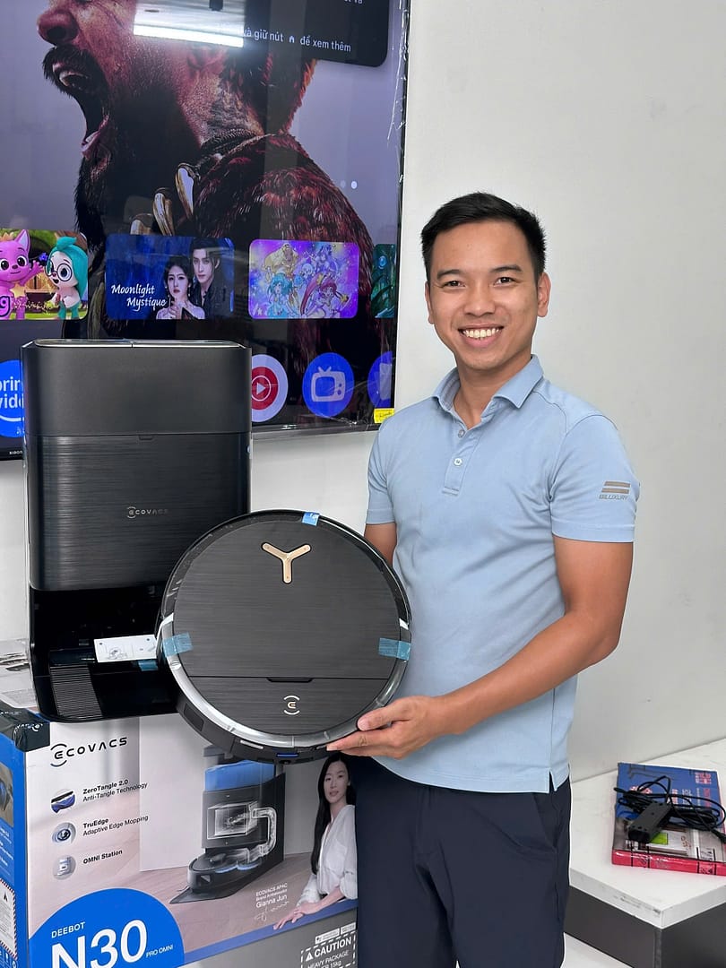 mua robot ecovacs x9 pro omni chính hãng giá tốt
