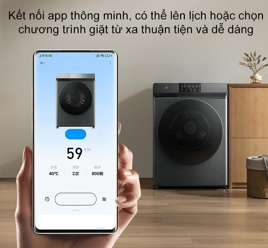 Máy Giặt Xiaomi MJ 202, giặt 10kg - Ảnh 7