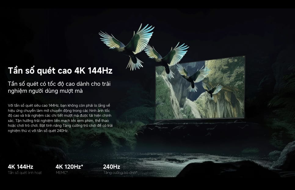 Tivi Xiaomi S MiniLed 65 inch